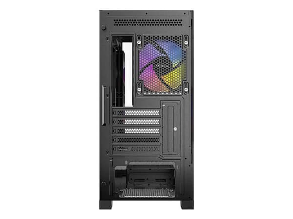 Antec CX500m ARGB - - genomskinlig sidopanel - ingen strömförsörjning - USB/ljud