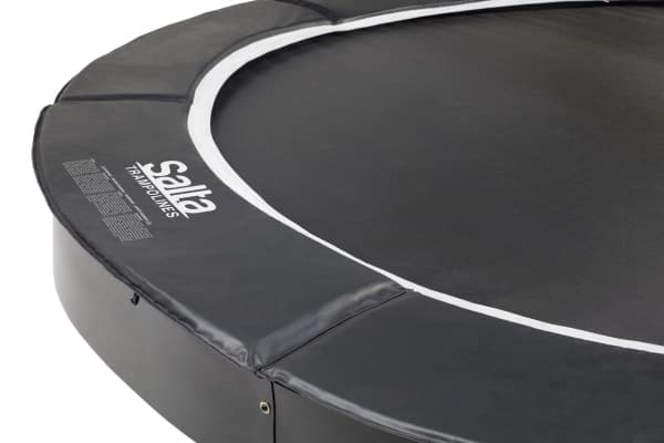 Salta 5065A, Trampoline over bakken, Rund, 120 kg, 5 år, Sort