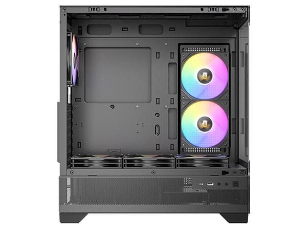 Antec CX700 ARGB, Midi Tower, PC, Svart, ATX, ITX, micro ATX, Glas, Stål, 16 cm
