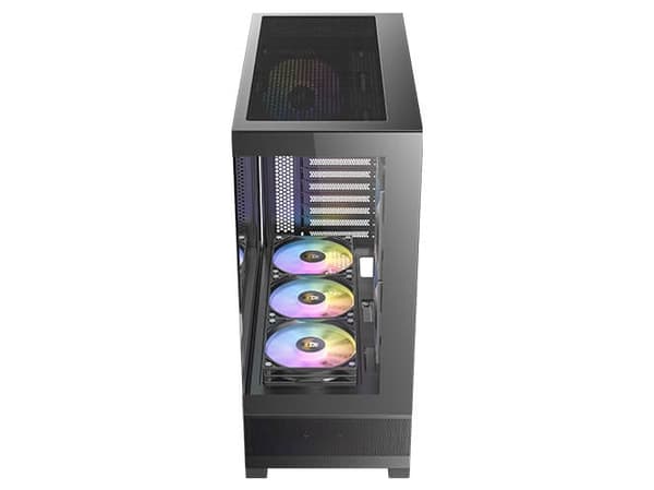 Antec CX700 ARGB, Midi Tower, PC, Svart, ATX, ITX, micro ATX, Glas, Stål, 16 cm
