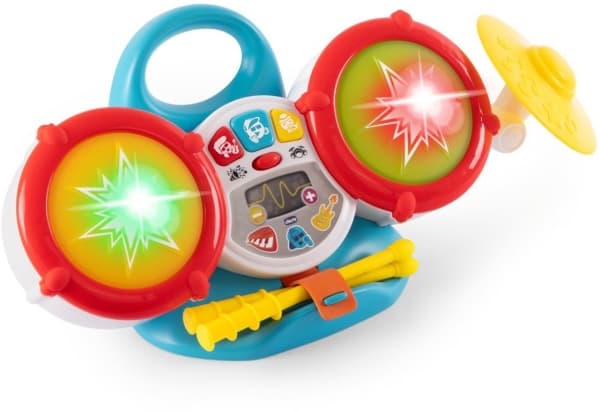 Chicco Classic 00012243000000, Leketrommesett, Trommesett, AA, Flerfarget