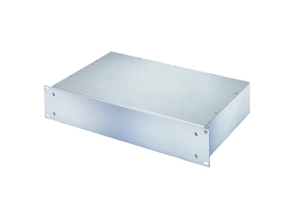 SCHROFF MultipacPRO 19, teräs, AlZn, sileä ylä- ja alapuoli, 2 HU, 280 mm