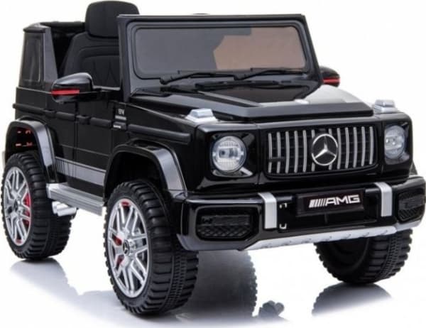 Lean Sports Car Batteridrevet Mercedes G63 AMG Svartlakkert