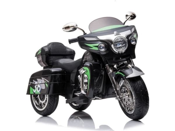 Lean Cars Goldwing NEL-R1800GS trehjulig batteridriven motorcykel svart