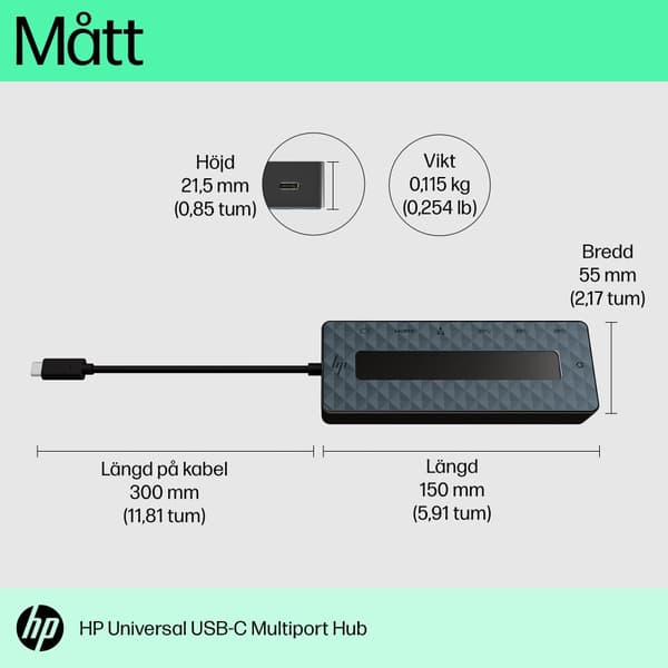 HP Universal USB-C Multiport Hub