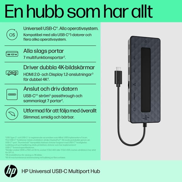 HP Universal USB-C Multiport Hub