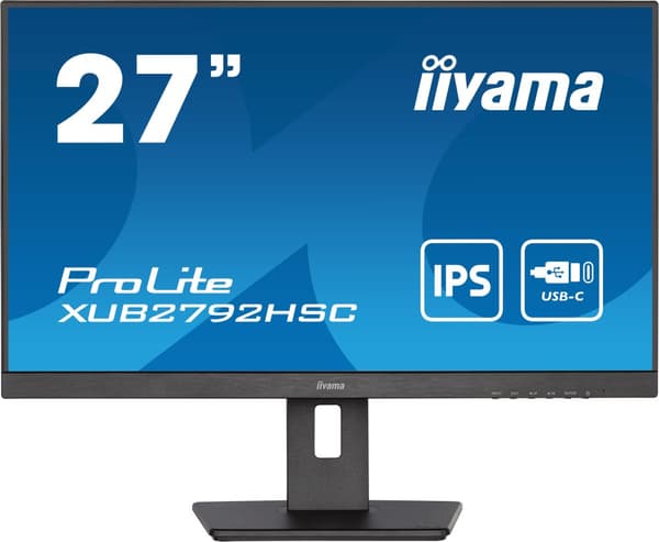 iiyama ProLite XUB2792HSC-B5 LED display 68,6 cm (27") 1920 x 1080 pixlar Full HD Svart