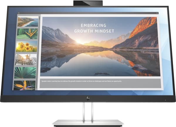 HP E-Series E24d G4 platta pc-skärmar 60,5 cm (23.8") 1920 x 1080 pixlar Full HD Svart