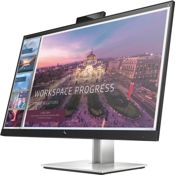 HP E-Series E24d G4 platta pc-skärmar 60,5 cm (23.8") 1920 x 1080 pixlar Full HD Svart