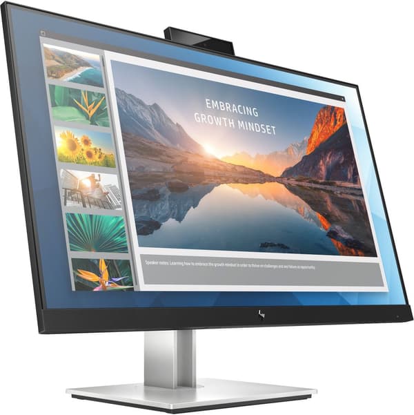 HP E-Series E24d G4 platta pc-skärmar 60,5 cm (23.8") 1920 x 1080 pixlar Full HD Svart