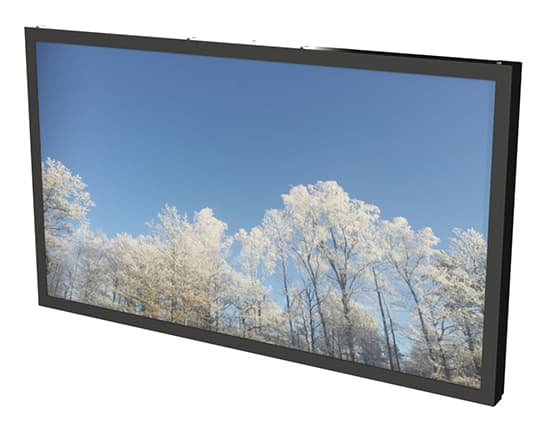 HI-ND EASY - Monteringssett (hylster) - landskap - for LCD-skjerm - svart - skjermstørrelse: 49" - veggmonterbar