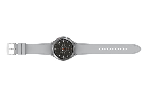 Samsung Galaxy Watch4 Classic 3,56 cm (1.4") OLED 46 mm Digital 450 x 450 pixlar Pekskärm Silver Wi-Fi GPS