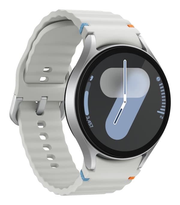 Samsung Galaxy Watch7 3,81 cm (1.5") AMOLED 44 mm Digital 480 x 480 pixlar Pekskärm 4G Silver Wi-Fi GPS