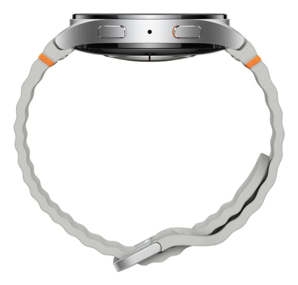 Samsung Galaxy Watch7 3,81 cm (1.5") AMOLED 44 mm Digital 480 x 480 pixlar Pekskärm 4G Silver Wi-Fi GPS