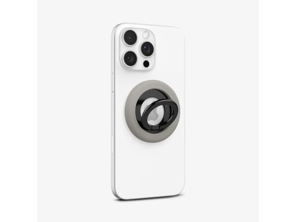 Spigen Nano Pop MagSafe magneettinen pidike harmaa