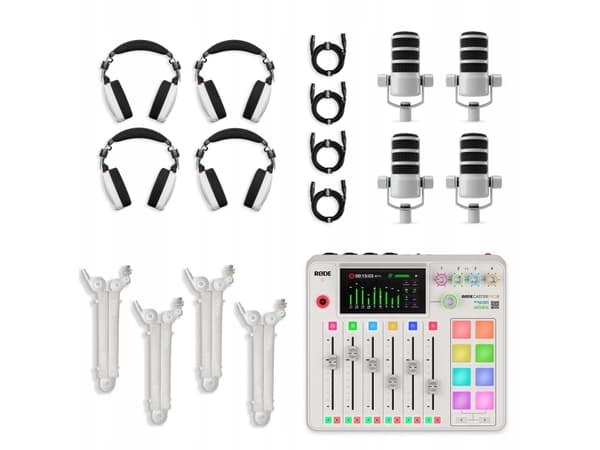 RODE Ultimate Podcaster Bundle White