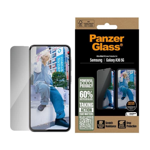 PanzerGlass - Privacy Screen Protector Galaxy new A35 5G Ultra UWF