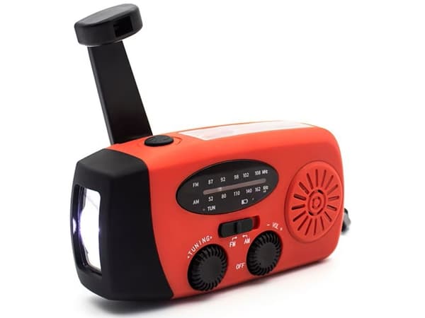 Vevradio Solcell Lampa SCR-2005