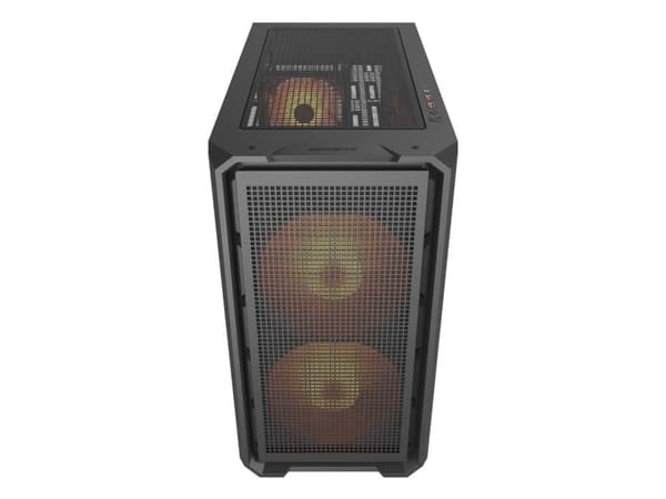 COUGAR Gaming MX600 MINI RGB, Mini Tower, PC, Svart, micro ATX, Mini-ITX, Spela, Multi