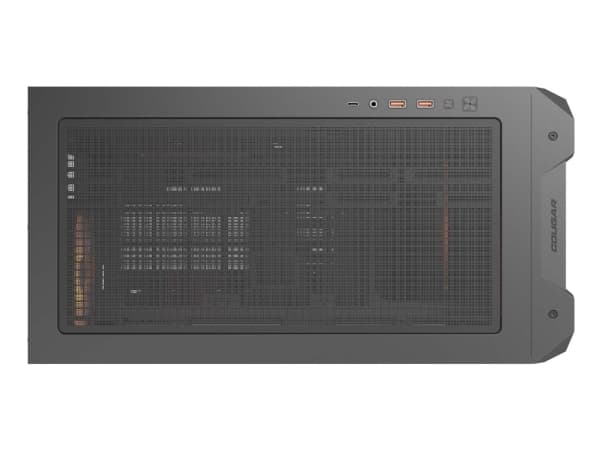 COUGAR Gaming MX600 MINI RGB, Mini Tower, PC, Svart, micro ATX, Mini-ITX, Spela, Multi