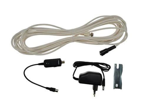 Solight HN55-LTE, Utendørs, Svart, Rustfritt stål, 10 m, 470 - 790 MHz, DVB-T, UHF