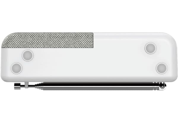 KENWOOD CR-M33DAB Kannettava DAB+-radio, Bluetooth, integroitu ladattava akku valkoinen