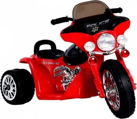 Lean Cars Röd elektrisk motorcykel JT568