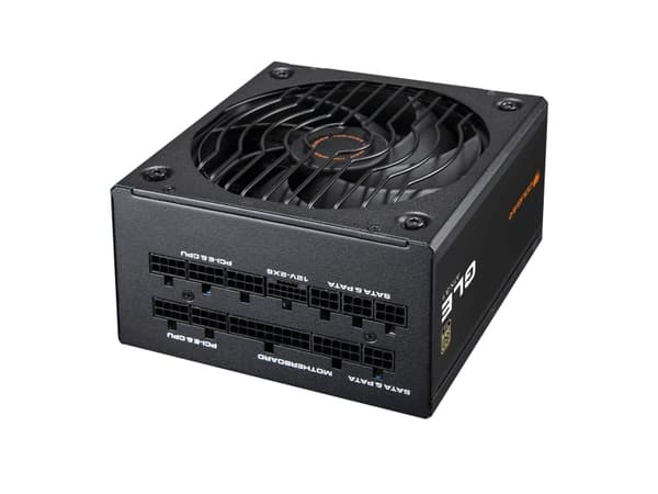 COUGAR strømforsyning GLE 1200W ATX3.1 / 80 Plus Gold Sort
