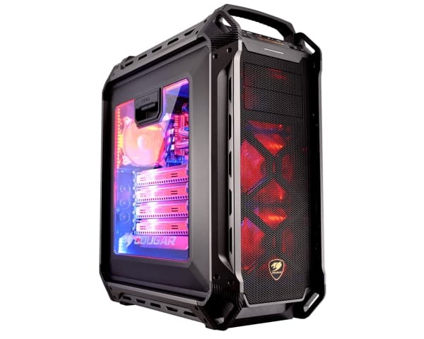 COUGAR Gehäuse Full-Tower, Panzer Max, Schwarz