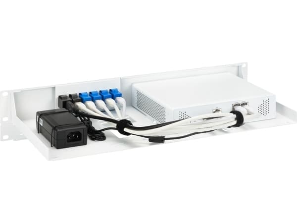 Rackmount.IT RM-SR-T14, Firewall rack mount, White, 1 pc(s), 1.28 kg