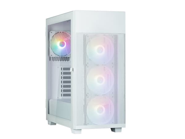 Obudowa S5 NEO White ATX Mid Tower FRGB Fan x4