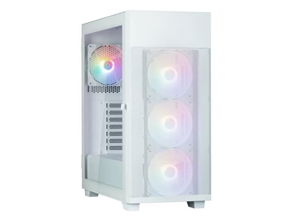 Obudowa S5 NEO White ATX Mid Tower FRGB Fan x4