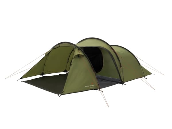 Easy Camp Hemsedal 4, Camping, Hård ram, Tunneltält, 4 personer, 5,6 kg, Grön Grön