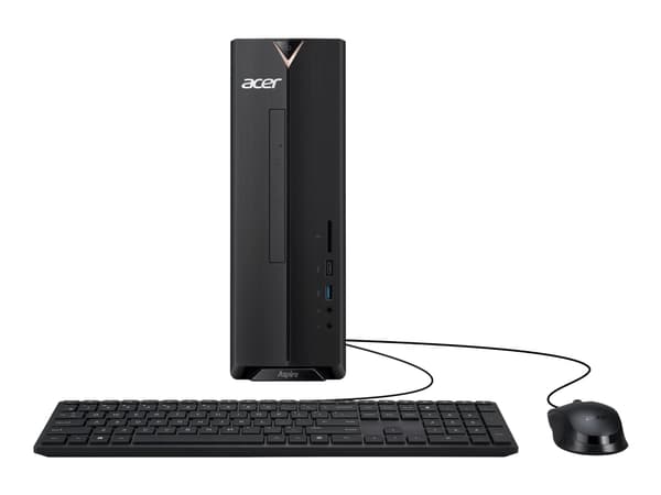 Acer Aspire XC-840 - SFF Celeron N4505 / upp till 2.9 GHz - RAM 8 GB - SSD 512 GB - UHD Graphics - IEEE 802.11ax (Wi-Fi 6), Gigabit Ethernet, Bluetoo