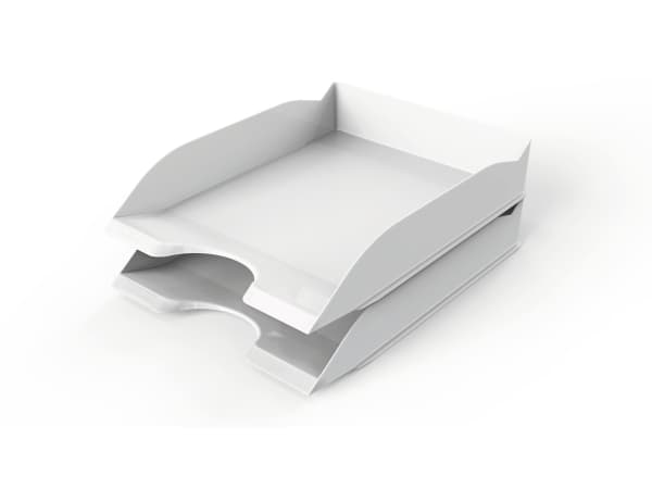 DURABLE BASIC Briefablageschale A4-C4 stapelbar weiß