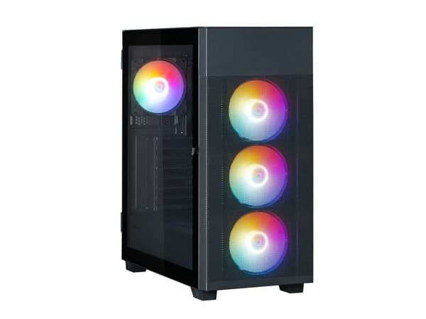 Zalman S5 Neo Juodas ATX, FRGB Fan x4