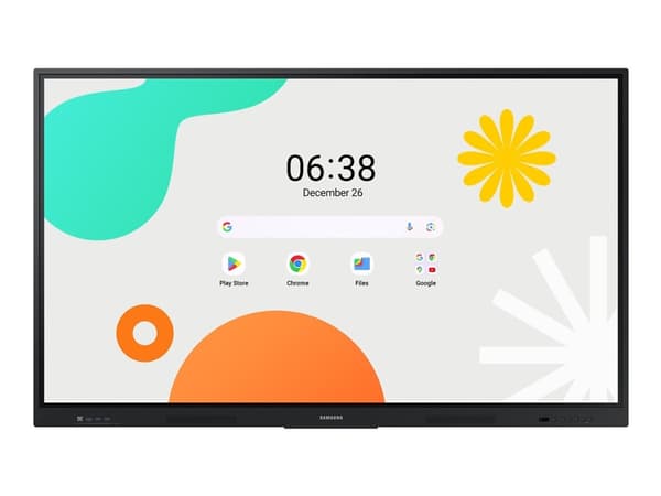 Samsung Interactive Display WA86F - 86" Diagonalklasse WAF Series LED-bakgrunnsbelyst LCD-skjerm - utdanning / næringsliv - med pekeskjerm (multiberø