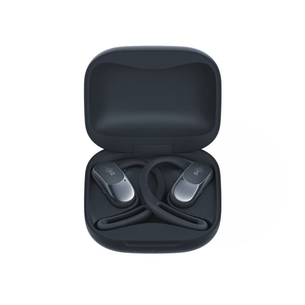 SHOKZ OpenFit Air Headset Trådlös Öronkrok Samtal/musik/sport/vardag Bluetooth Svart