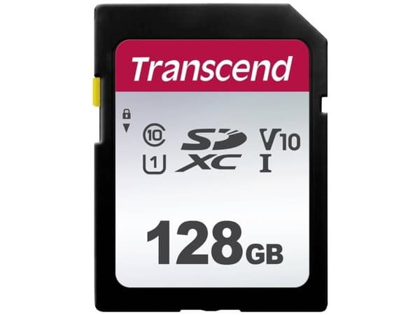 Transcend 128GB, UHS-I, SD, 128 GB, SDXC, Klasse 10, NAND, 95 MB/s, 40 MB/s