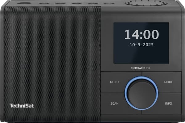 TechniSat DIGITRADIO 217, Portable, Analog & digital, DAB+, FM, VHF, 87.5 - 108 MHz, 174 - 240 MHz, PLL