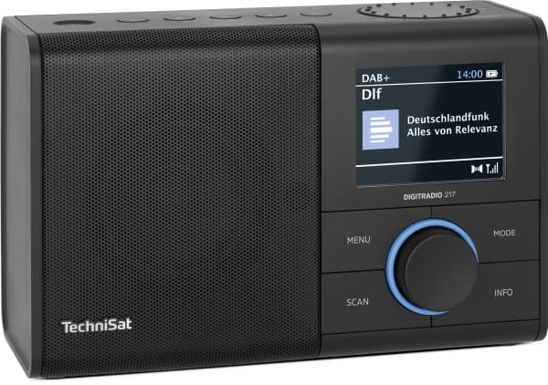 TechniSat DIGITRADIO 217, Portable, Analog & digital, DAB+, FM, VHF, 87.5 - 108 MHz, 174 - 240 MHz, PLL