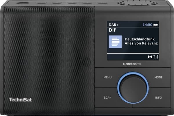 TechniSat DIGITRADIO 217, Portable, Analog & digital, DAB+, FM, VHF, 87.5 - 108 MHz, 174 - 240 MHz, PLL