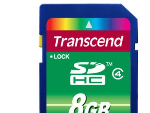 MEMORY SDHC 8GB CLASS4 TS8GSDHC4 TRANSCEND