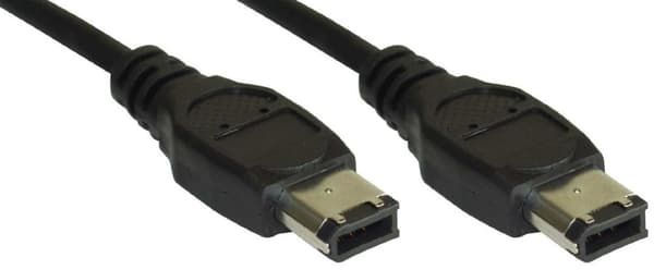 InLine FireWire M-M 10m 6-p Svart