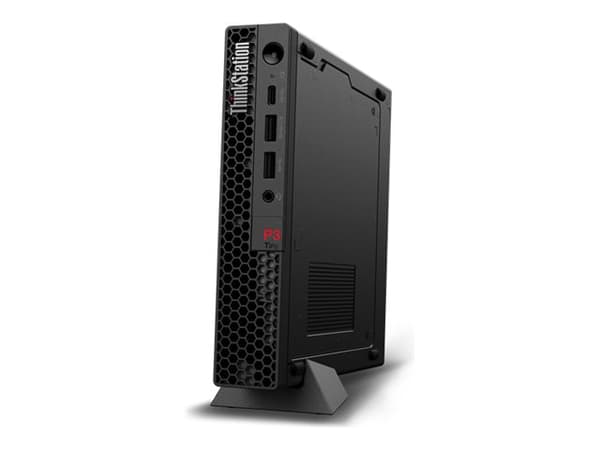 Lenovo ThinkStation P3 30H0 - Liten 1 x Core i7 i7-14700T / upp till 5.2 GHz - RAM 32 GB - SSD 1 TB - T1000 - Gigabit Ethernet, IEEE 802.11ax (Wi-Fi