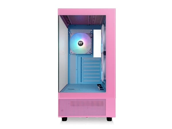 Thermaltake View 270 Plus TG, Midi Tower, PC, Rosa, ATX, EATX, Micro ATX, Mini-ITX, SPCC, Herdet glass, Spilling