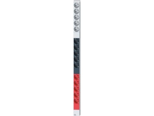 Bachmann BACHMANN IT PDU ALU 0HE 15 x girkontakt CEE 3x 16A rød