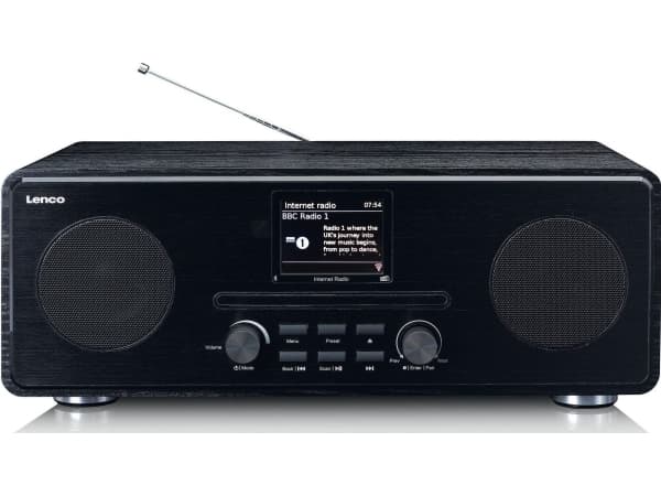 Lenco DIR-260, Internet, DAB+, FM, LCD, 7,11 cm (2.8"), 10 m, Bluetooth