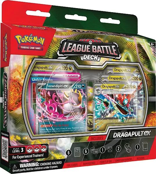 Pokemon TCG: League Battle Deck Dragapult ex trading card set