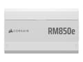Pikkukuva 1 / 5: Corsair RM850e (2025), 850 Watt, ATX 3.1, PCIe 5.1, Cybenetics GOLD - White